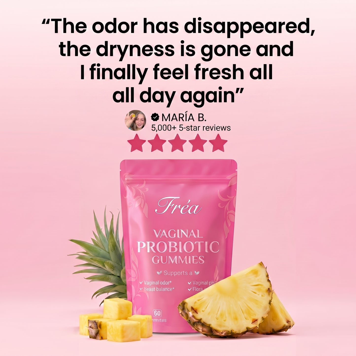 Fréa Gummies • Odor Control + pH Balance